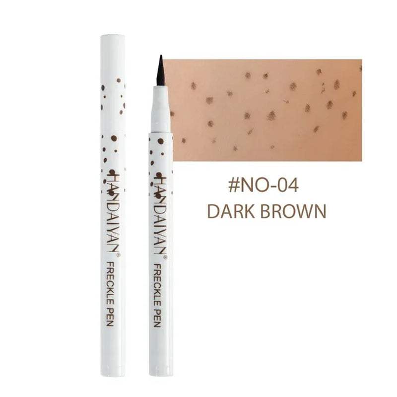 Freckle Pen Waterproof Natural Simulation Fake Spot Makeup Tool Lasting Waterproof Face Dot Spot Pen Eyeliner Korean Cosmetics