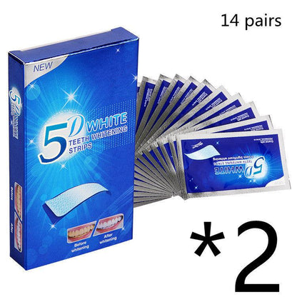 5D Gel Teeth Whitening Strips White Tooth Dental Kit