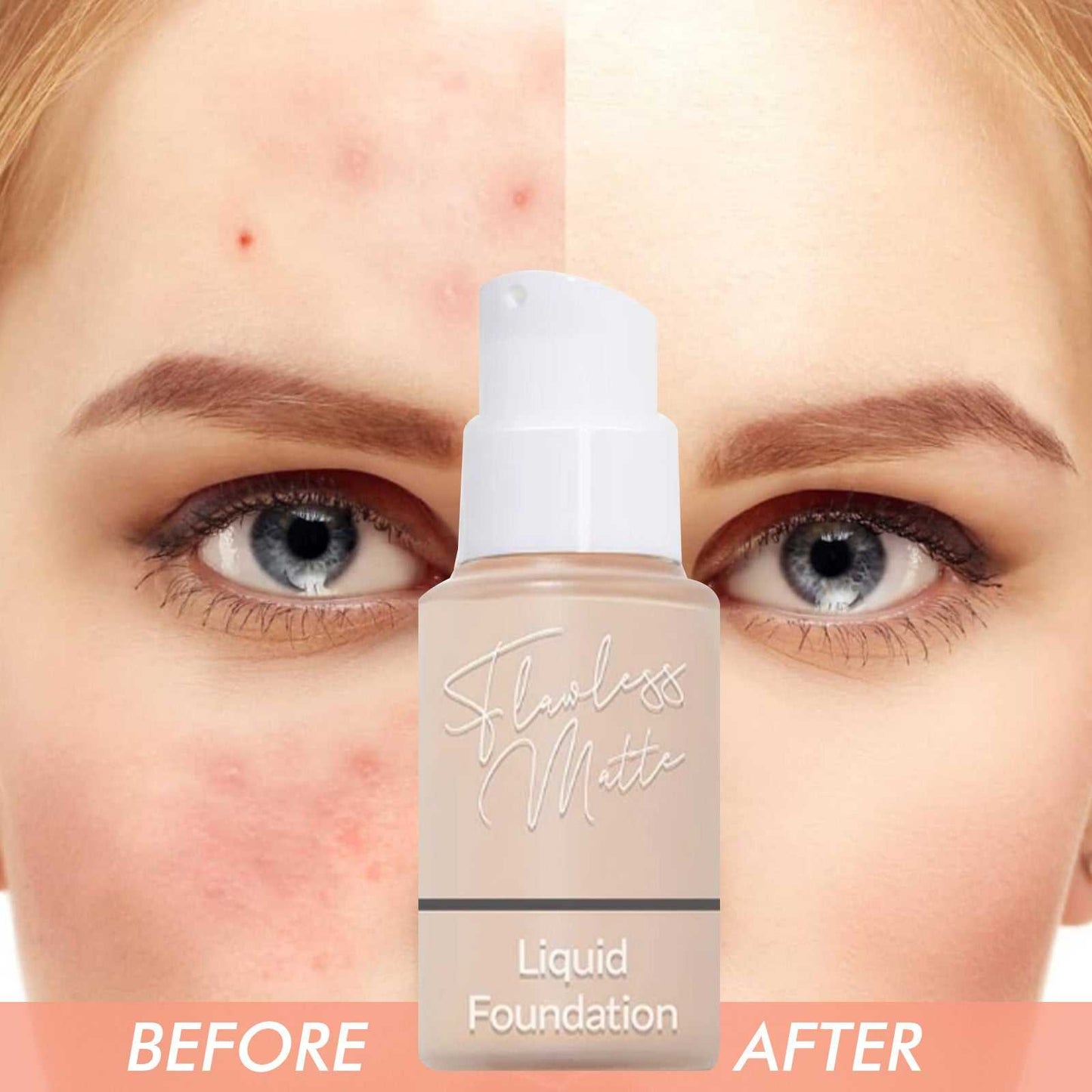 Concealer Liquid Foundation Lasting Moisturizing Control