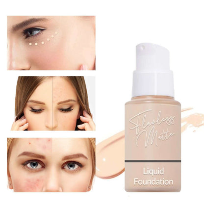 Concealer Liquid Foundation Lasting Moisturizing Control