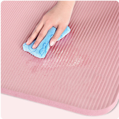 Men and women widened home fitness yoga mat