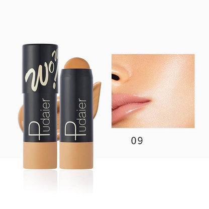 12 Colors Lightweight Breathable Matte Stick Foundation