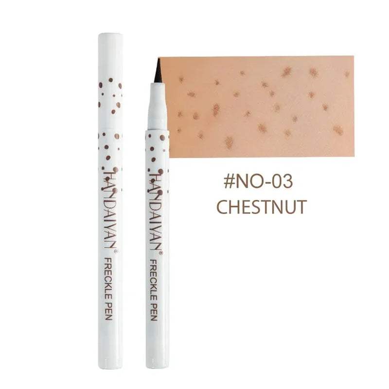 Freckle Pen Waterproof Natural Simulation Fake Spot Makeup Tool Lasting Waterproof Face Dot Spot Pen Eyeliner Korean Cosmetics