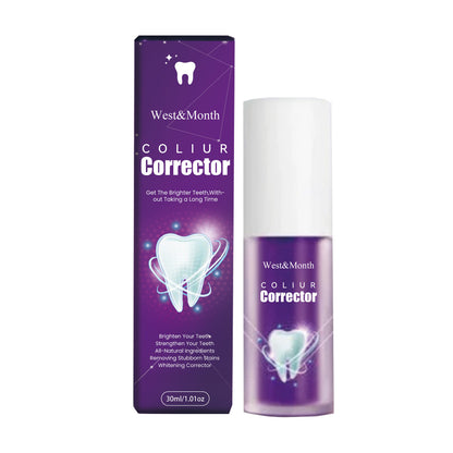 Purple Whitening Toothpaste Cleaning Care