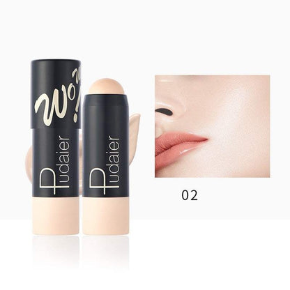 12 Colors Lightweight Breathable Matte Stick Foundation