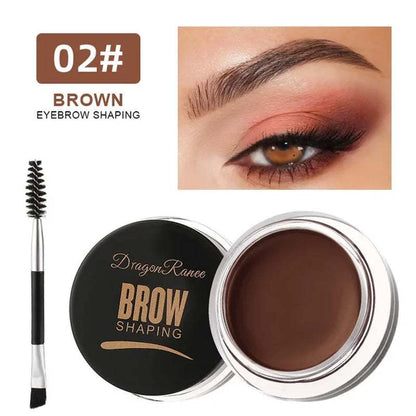 3D Wild Eyebrow Gel Wax Brow Styling Soap Waterproof Long Lasting Tint Eyebrows Enhancers Brows White Brown Makeup Cosmetic Tool