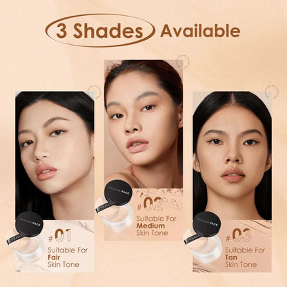 Invisible Finish Loose Setting Powder Translucent Natural Soft Face Makeup Powder Oil Control Face Loose Powder