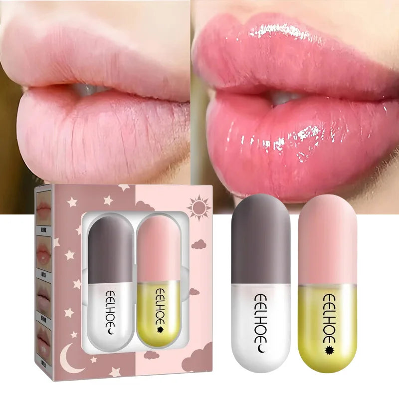 Lip Plump Serum Increase Lips Elasticity Instant Volumising Essential Oil Reduce Fine Lines Moisturizing Nourish Sexy Lip Care