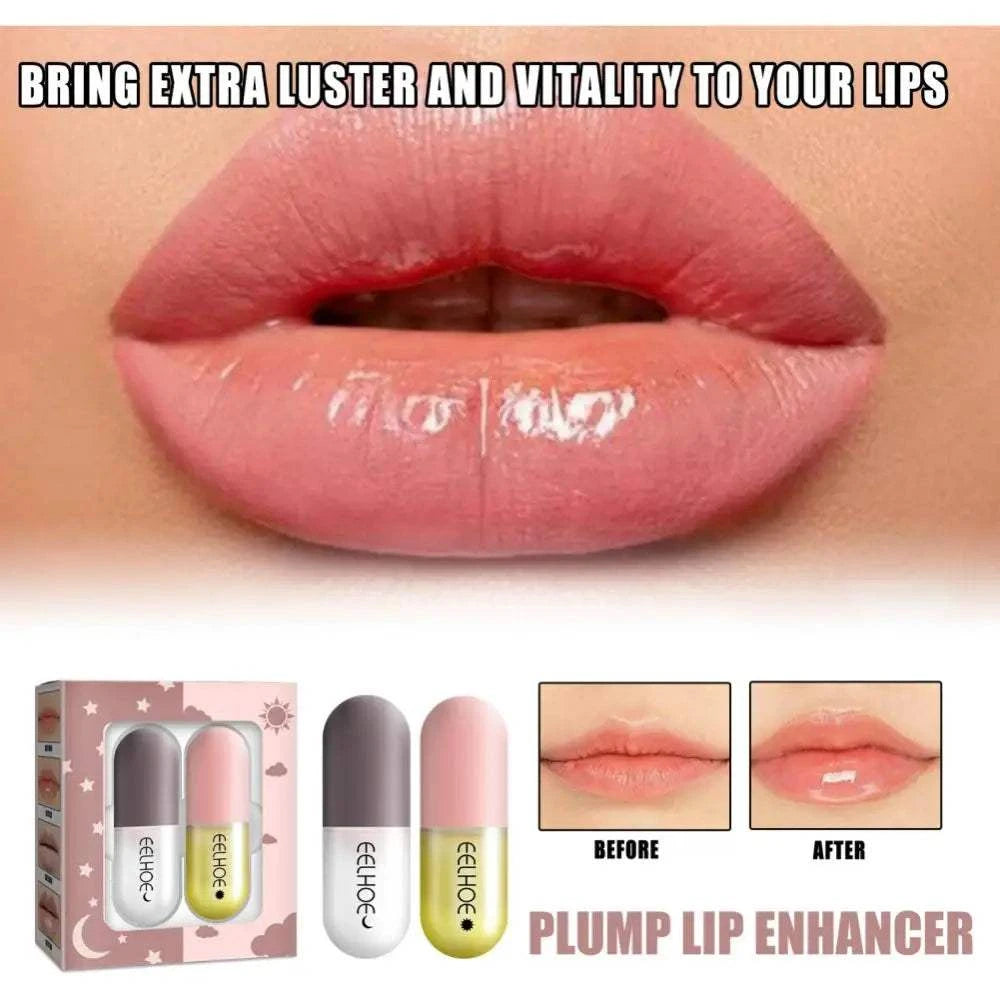 Lip Plump Serum Increase Lips Elasticity Instant Volumising Essential Oil Reduce Fine Lines Moisturizing Nourish Sexy Lip Care