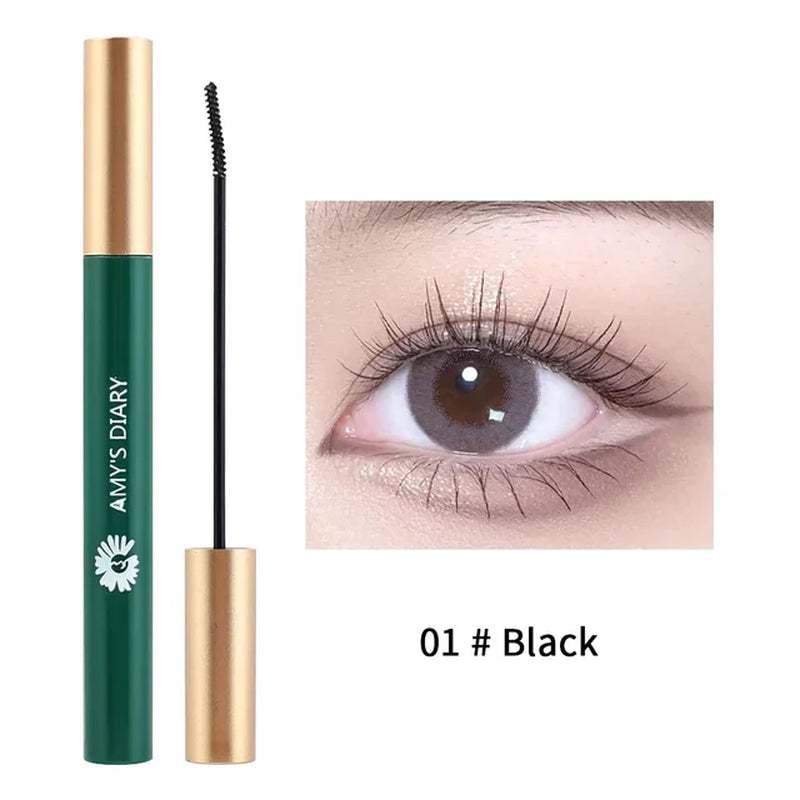 Waterproof Blue Eyelash  New 5D Silk Fiber Stereo  Lasting Fast-Dry Curling Lashes Extension Makeup Eye Cosmetics