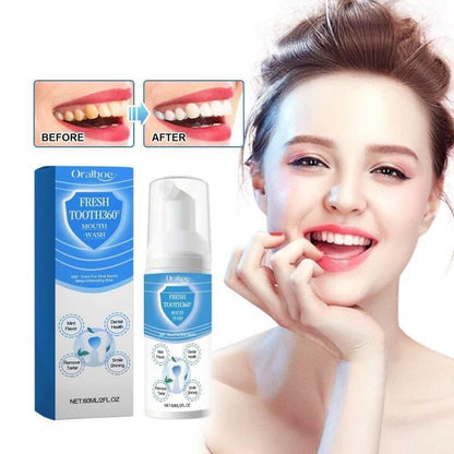 Oral Cleaning Mousse Whitening Teeth Care Gum