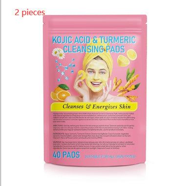 Turmeric Cleansing Pad Compressed Turmeric Kojic Acid